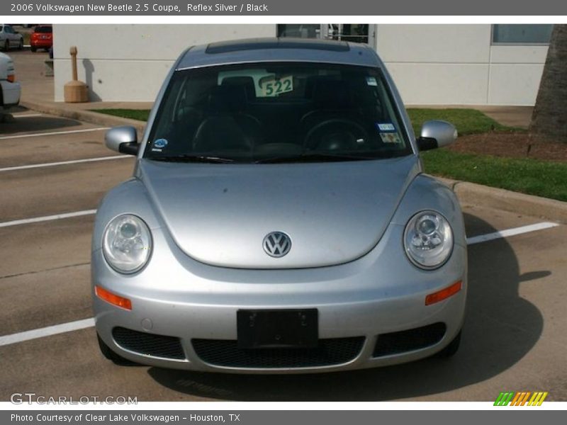 Reflex Silver / Black 2006 Volkswagen New Beetle 2.5 Coupe