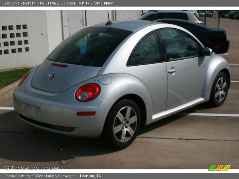 Reflex Silver / Black 2006 Volkswagen New Beetle 2.5 Coupe