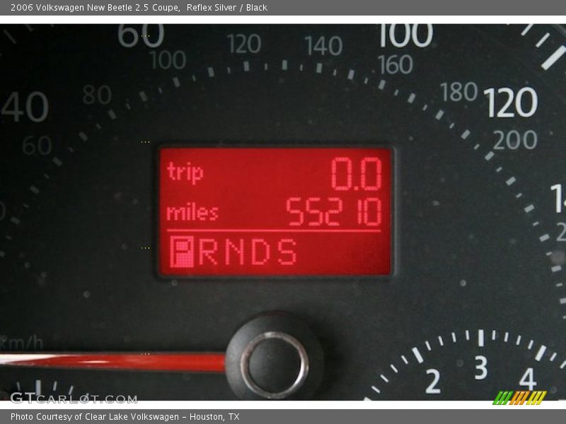 Reflex Silver / Black 2006 Volkswagen New Beetle 2.5 Coupe