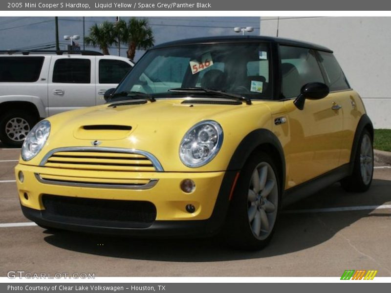 Liquid Yellow / Space Grey/Panther Black 2005 Mini Cooper S Hardtop