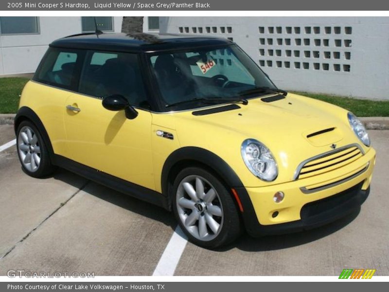 Liquid Yellow / Space Grey/Panther Black 2005 Mini Cooper S Hardtop