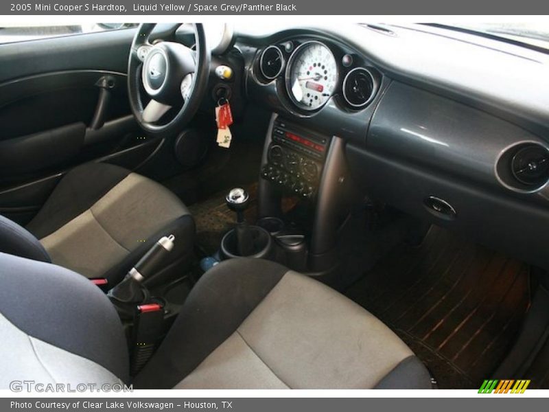 Liquid Yellow / Space Grey/Panther Black 2005 Mini Cooper S Hardtop