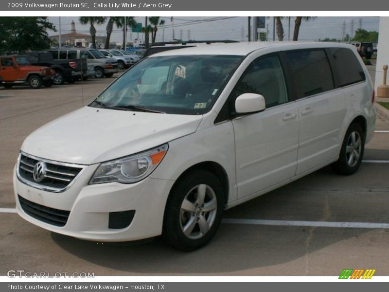 Calla Lilly White / Aero Grey 2009 Volkswagen Routan SE