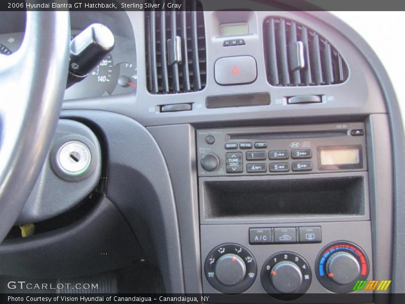 Sterling Silver / Gray 2006 Hyundai Elantra GT Hatchback