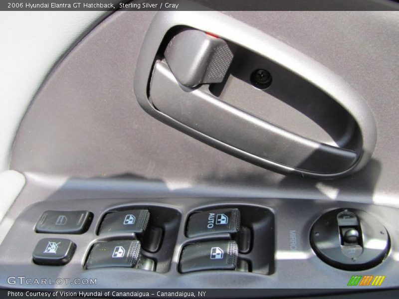 Sterling Silver / Gray 2006 Hyundai Elantra GT Hatchback