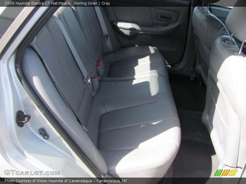Sterling Silver / Gray 2006 Hyundai Elantra GT Hatchback
