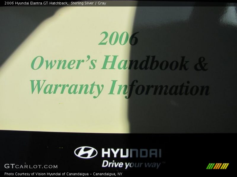 Sterling Silver / Gray 2006 Hyundai Elantra GT Hatchback
