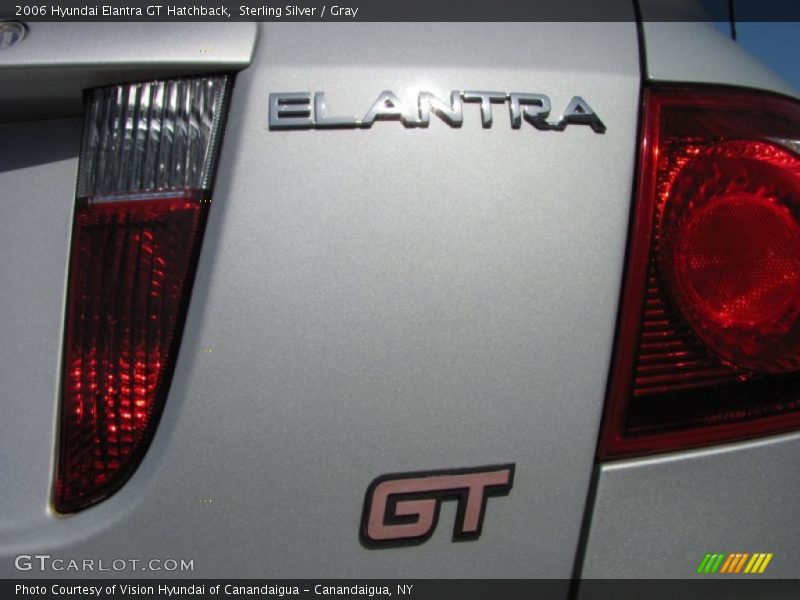 Sterling Silver / Gray 2006 Hyundai Elantra GT Hatchback