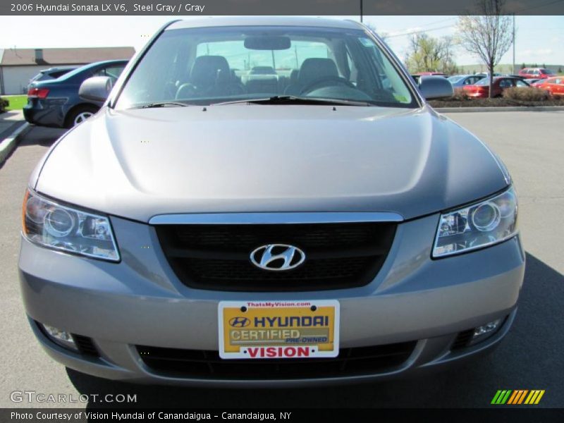Steel Gray / Gray 2006 Hyundai Sonata LX V6
