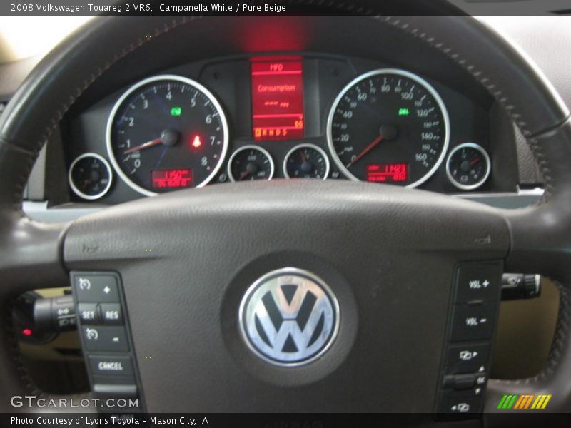 Campanella White / Pure Beige 2008 Volkswagen Touareg 2 VR6