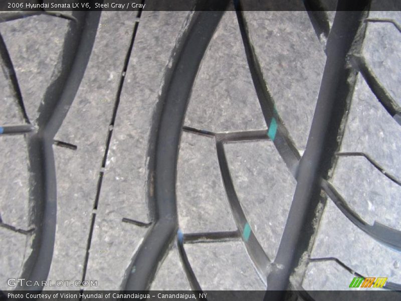 Steel Gray / Gray 2006 Hyundai Sonata LX V6