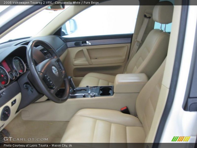 Campanella White / Pure Beige 2008 Volkswagen Touareg 2 VR6