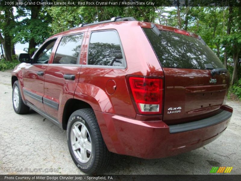 Red Rock Crystal Pearl / Medium Slate Gray 2006 Jeep Grand Cherokee Laredo 4x4