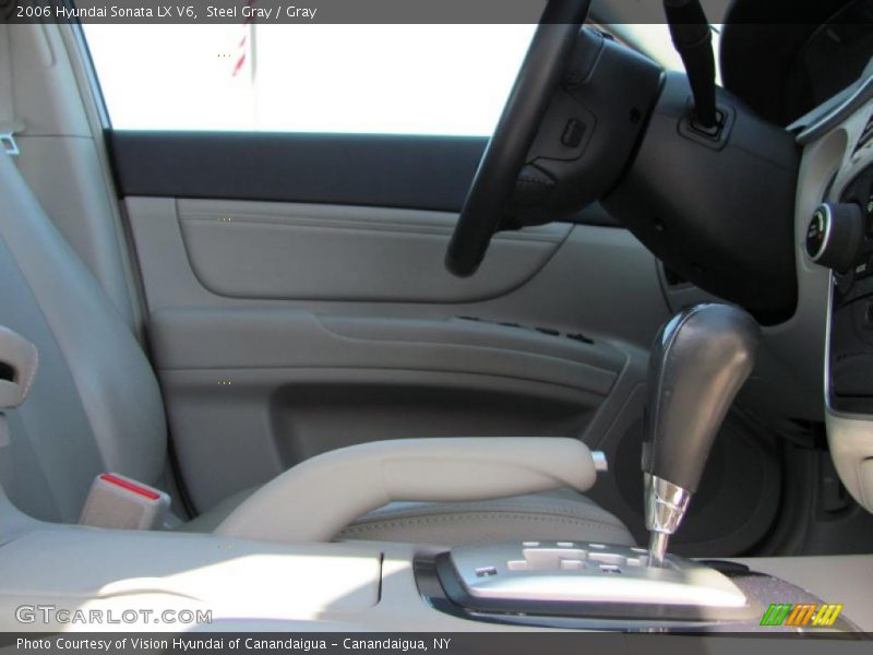 Steel Gray / Gray 2006 Hyundai Sonata LX V6