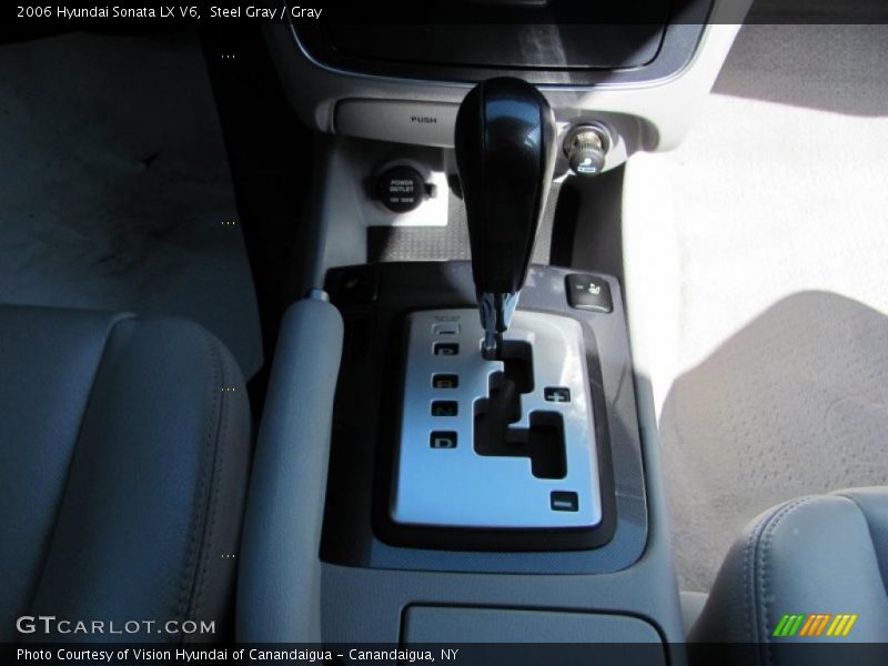 Steel Gray / Gray 2006 Hyundai Sonata LX V6