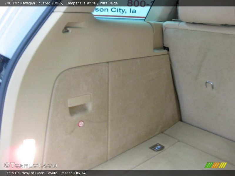 Campanella White / Pure Beige 2008 Volkswagen Touareg 2 VR6