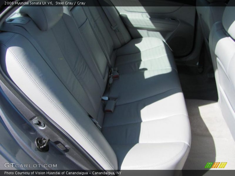 Steel Gray / Gray 2006 Hyundai Sonata LX V6