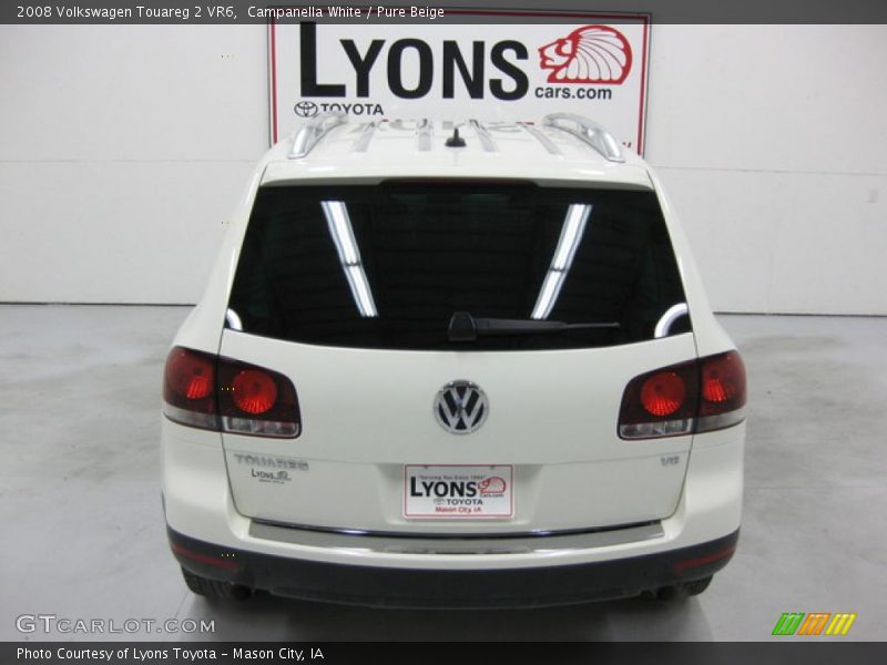 Campanella White / Pure Beige 2008 Volkswagen Touareg 2 VR6