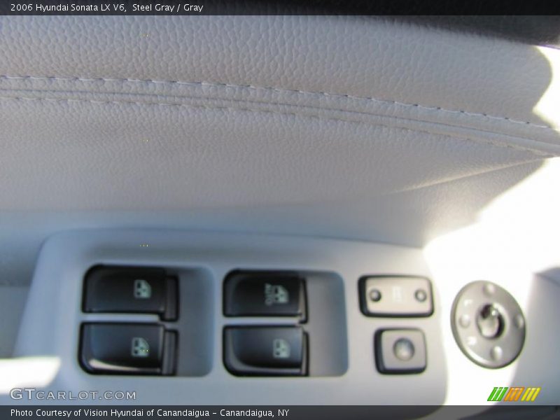 Steel Gray / Gray 2006 Hyundai Sonata LX V6