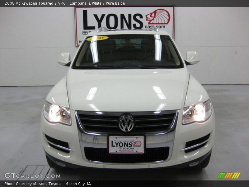 Campanella White / Pure Beige 2008 Volkswagen Touareg 2 VR6