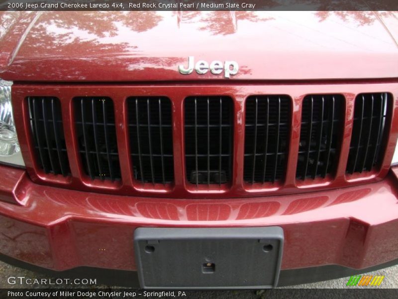 Red Rock Crystal Pearl / Medium Slate Gray 2006 Jeep Grand Cherokee Laredo 4x4