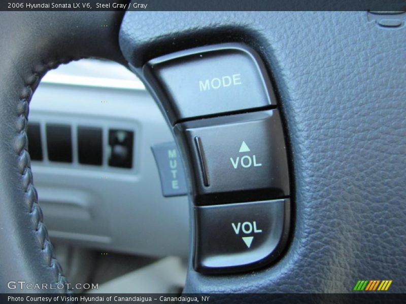 Steel Gray / Gray 2006 Hyundai Sonata LX V6