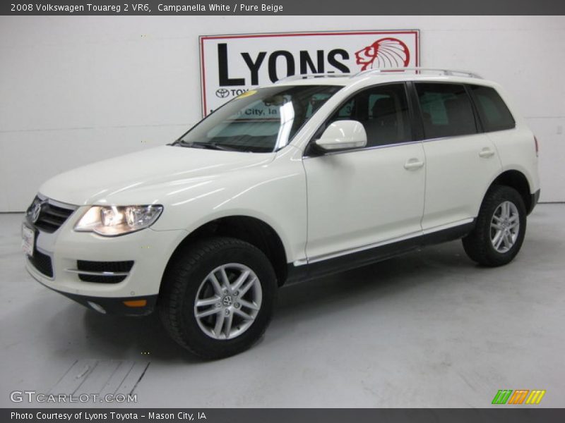Campanella White / Pure Beige 2008 Volkswagen Touareg 2 VR6