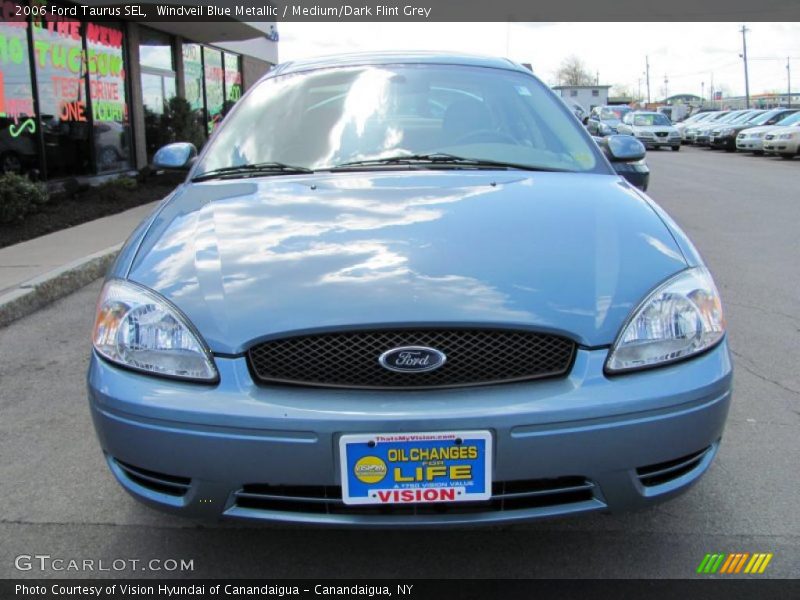 Windveil Blue Metallic / Medium/Dark Flint Grey 2006 Ford Taurus SEL