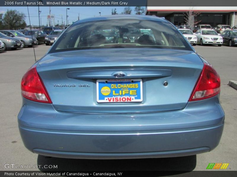Windveil Blue Metallic / Medium/Dark Flint Grey 2006 Ford Taurus SEL