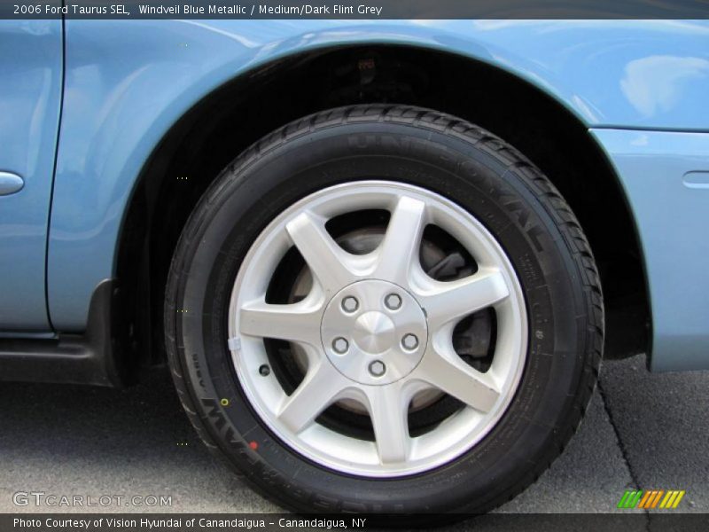 Windveil Blue Metallic / Medium/Dark Flint Grey 2006 Ford Taurus SEL
