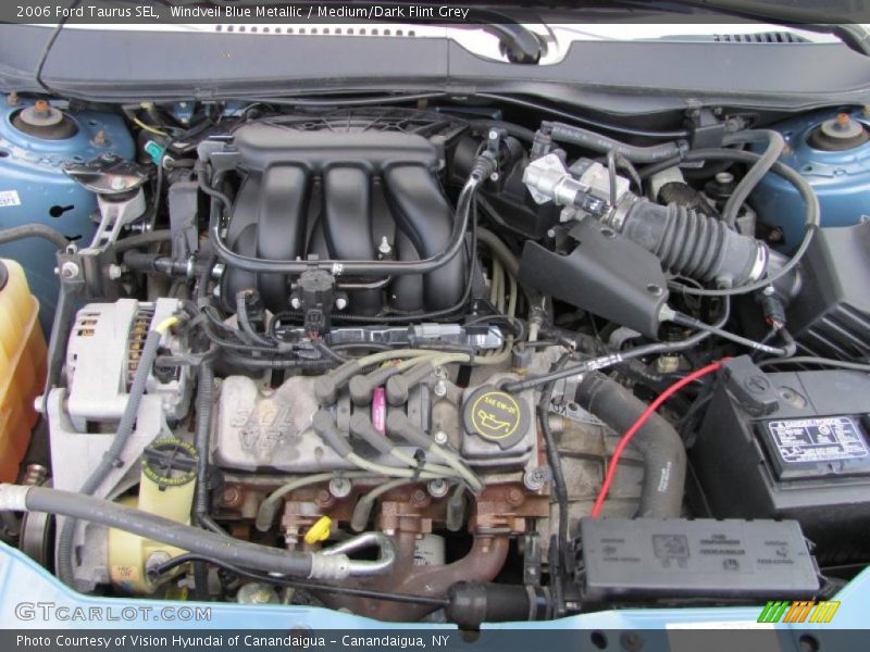Windveil Blue Metallic / Medium/Dark Flint Grey 2006 Ford Taurus SEL