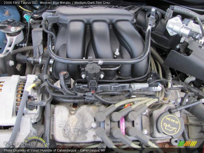 Windveil Blue Metallic / Medium/Dark Flint Grey 2006 Ford Taurus SEL