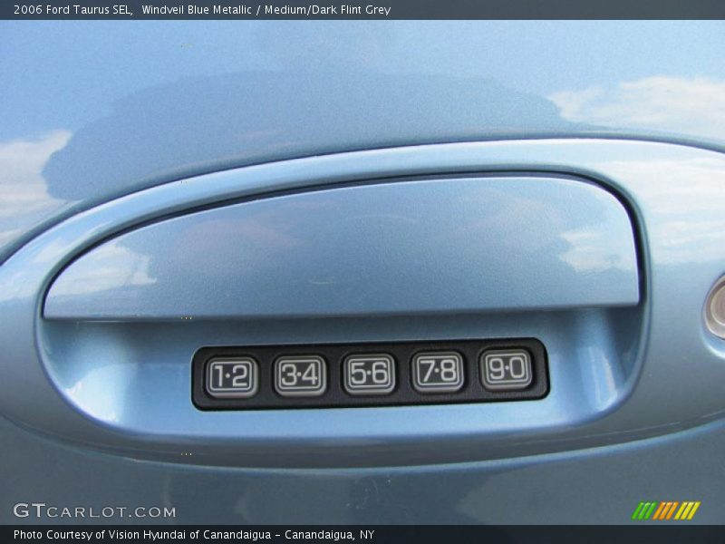 Windveil Blue Metallic / Medium/Dark Flint Grey 2006 Ford Taurus SEL
