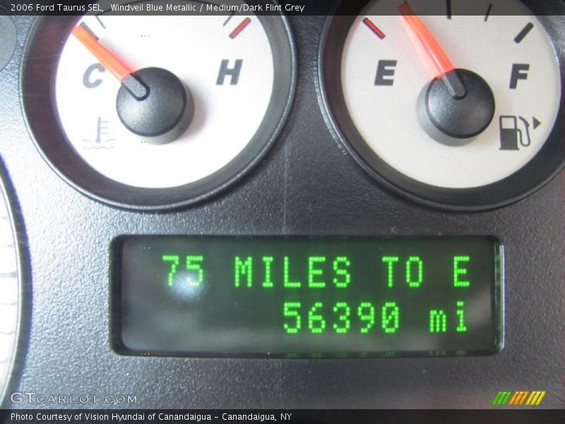 Windveil Blue Metallic / Medium/Dark Flint Grey 2006 Ford Taurus SEL