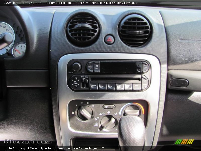 Bright Silver Metallic / Dark Slate Gray/Taupe 2004 Jeep Liberty Sport 4x4 Columbia Edition