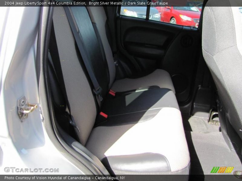 Bright Silver Metallic / Dark Slate Gray/Taupe 2004 Jeep Liberty Sport 4x4 Columbia Edition
