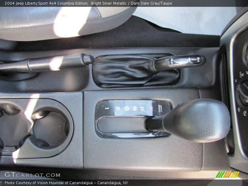Bright Silver Metallic / Dark Slate Gray/Taupe 2004 Jeep Liberty Sport 4x4 Columbia Edition