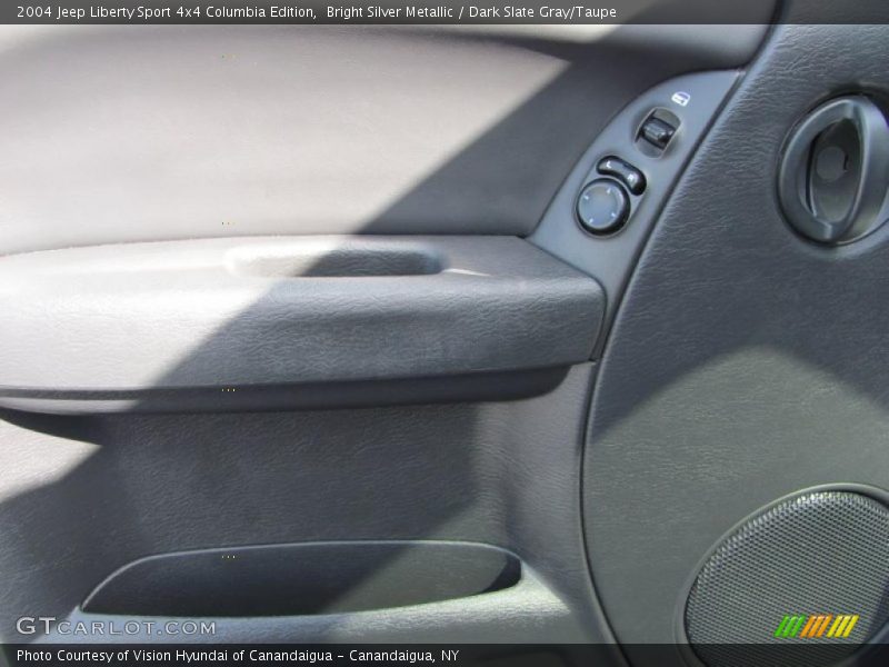 Bright Silver Metallic / Dark Slate Gray/Taupe 2004 Jeep Liberty Sport 4x4 Columbia Edition