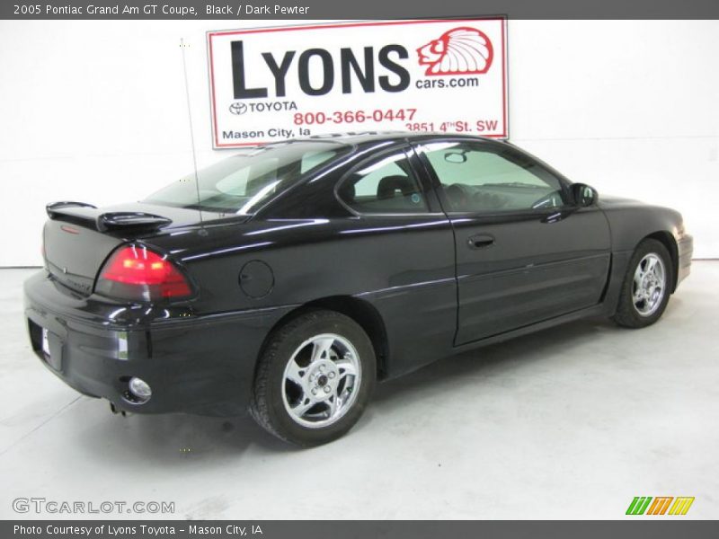 Black / Dark Pewter 2005 Pontiac Grand Am GT Coupe