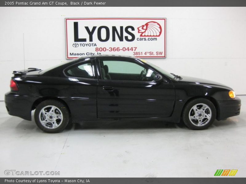 Black / Dark Pewter 2005 Pontiac Grand Am GT Coupe