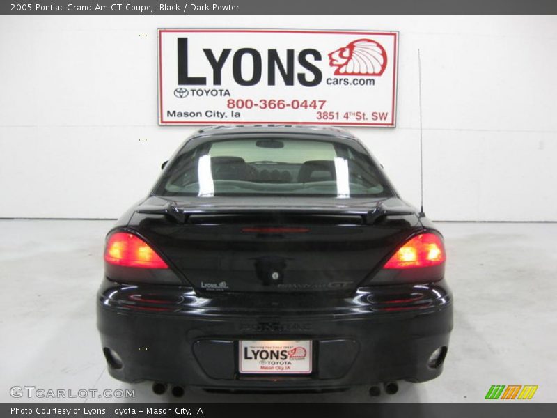 Black / Dark Pewter 2005 Pontiac Grand Am GT Coupe