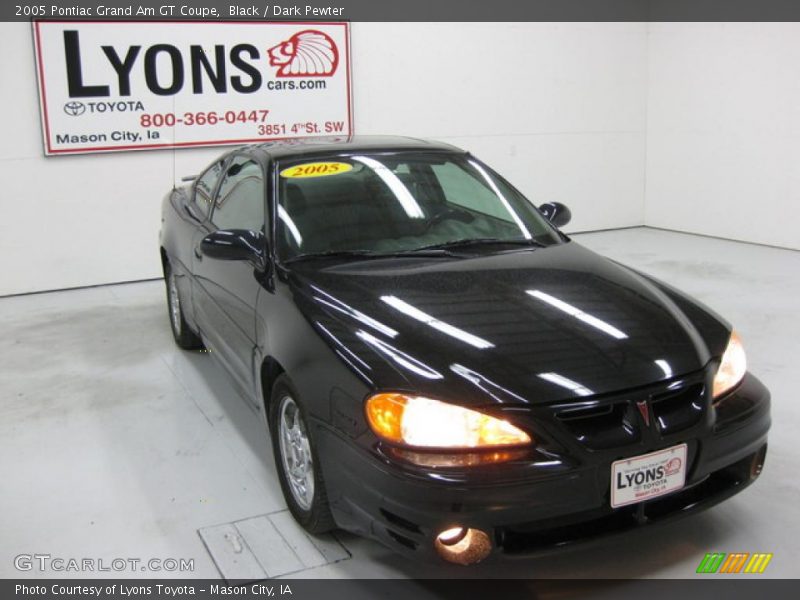 Black / Dark Pewter 2005 Pontiac Grand Am GT Coupe