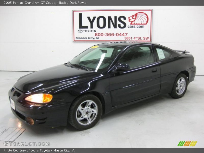 Black / Dark Pewter 2005 Pontiac Grand Am GT Coupe