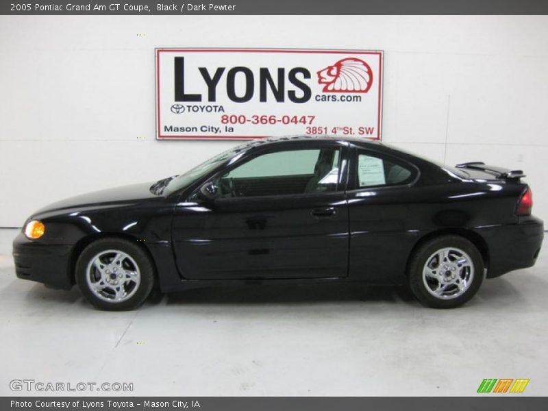 Black / Dark Pewter 2005 Pontiac Grand Am GT Coupe