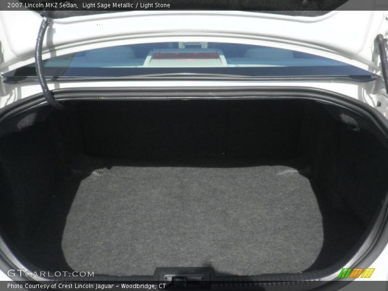 Light Sage Metallic / Light Stone 2007 Lincoln MKZ Sedan
