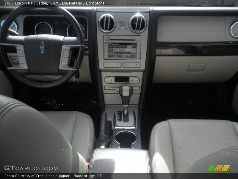 Light Sage Metallic / Light Stone 2007 Lincoln MKZ Sedan