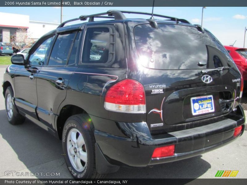 Black Obsidian / Gray 2006 Hyundai Santa Fe Limited 4WD