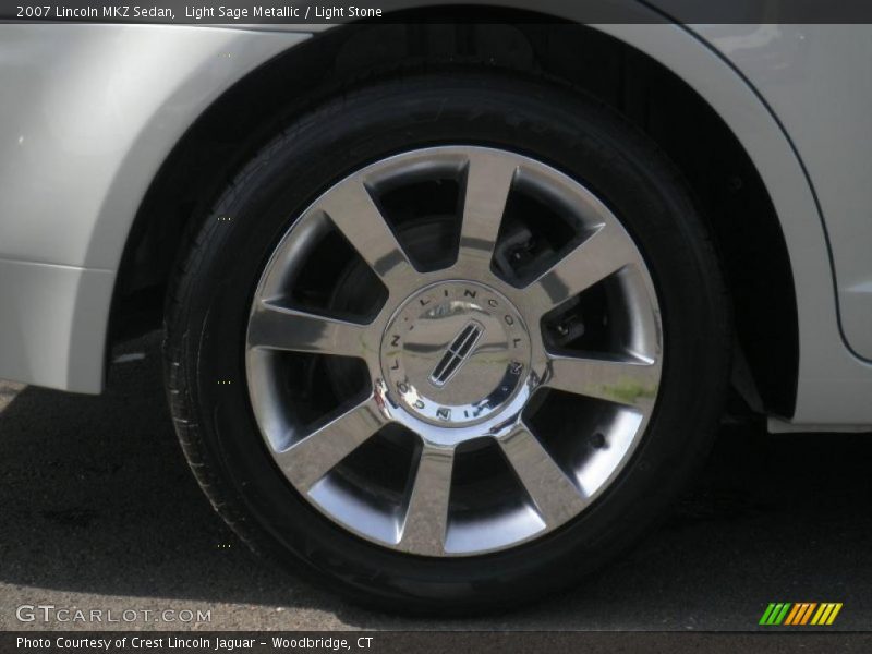Light Sage Metallic / Light Stone 2007 Lincoln MKZ Sedan