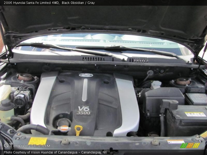 Black Obsidian / Gray 2006 Hyundai Santa Fe Limited 4WD