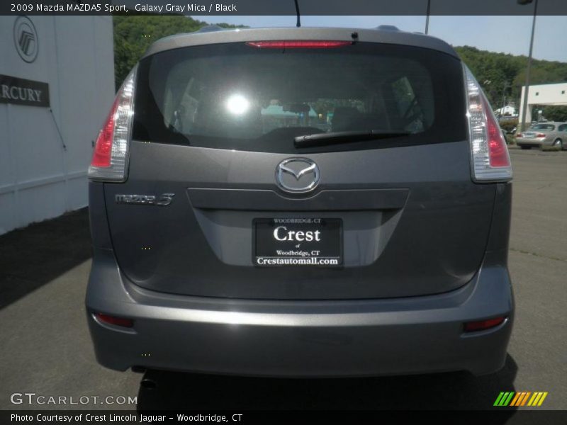 Galaxy Gray Mica / Black 2009 Mazda MAZDA5 Sport